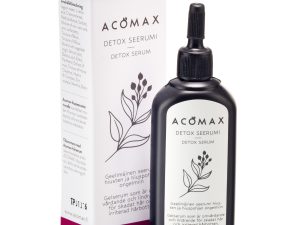 Acomax Detox -seerumi 50 ml. Hiuspohjan kutinaan ja ärsytykseen. Syväpuhdistava. Voi olla myös avuksi hiusten kasvun parantamiseen.