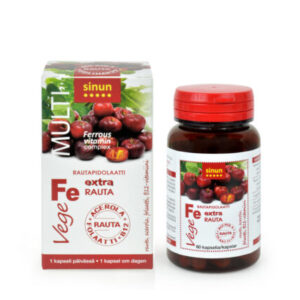 Multi Fe Vege rautapidolaatti-kapselit 60 kaps.