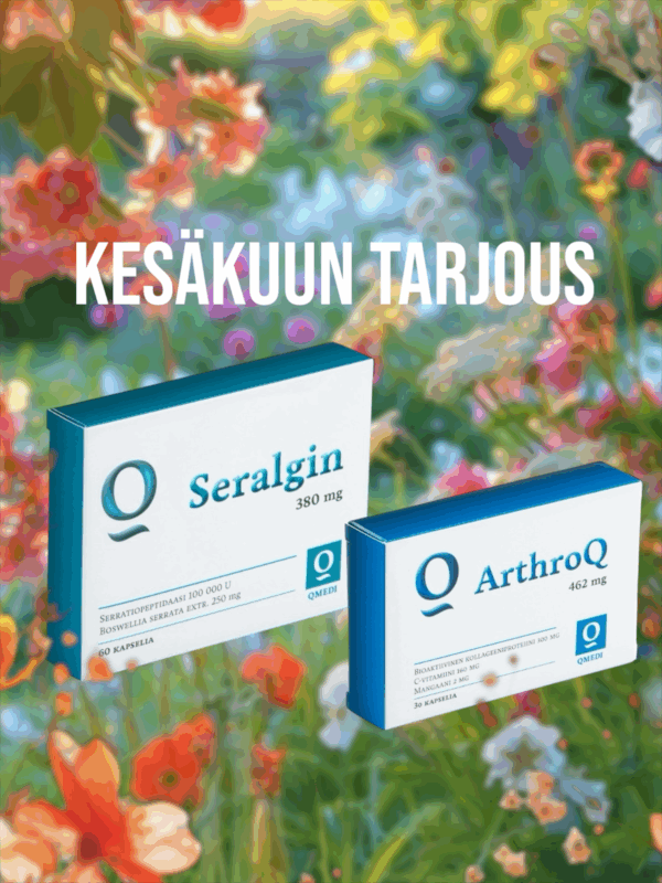 Seralgin NattoC 60 + ArthroQ 30 yhteishintaan