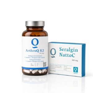 Nivelpaketti 60 kapselia tuotteet ArthroQ K2 ja Seralgin NattoC