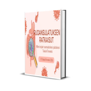 Terveyden ratkaisut Ruoansulatus e-kirja opas QMedi